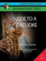 Ode to a Dad Joke Concert Band sheet music cover Thumbnail